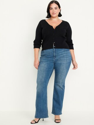 High-Waisted Wow Flare Jeans | Old Navy (US)