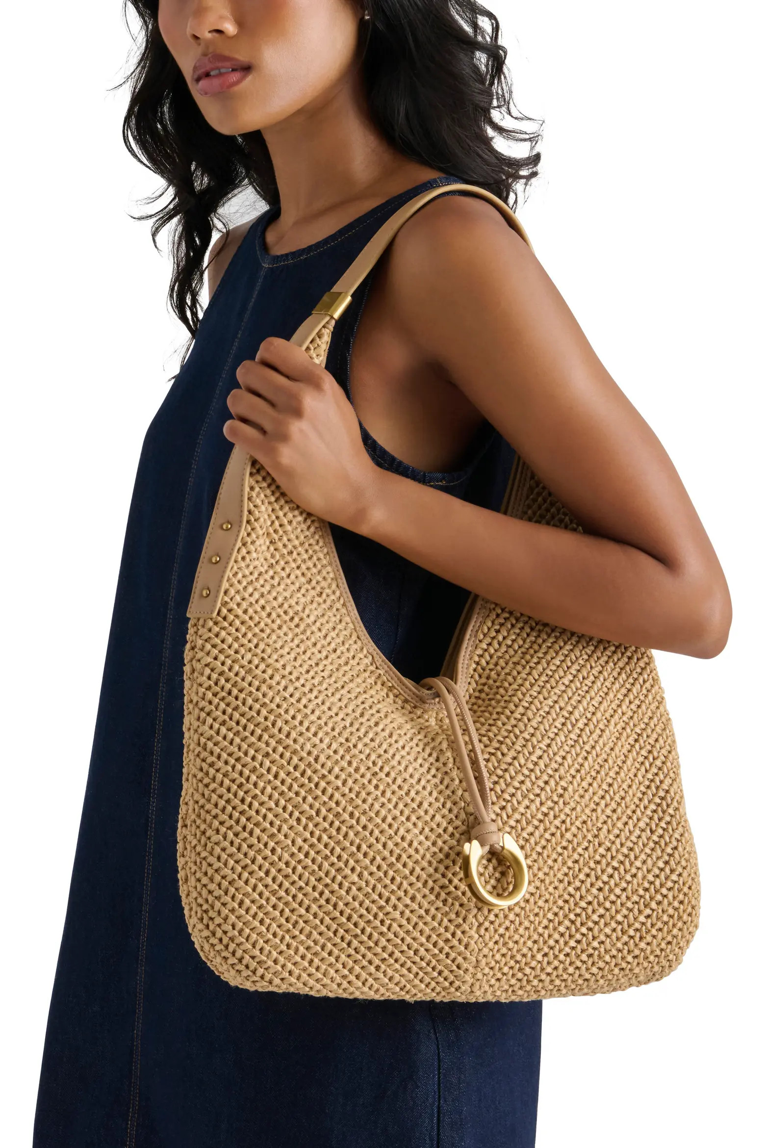 Mercer Raffia Shoulder Bag (Women) | Nordstrom | Nordstrom