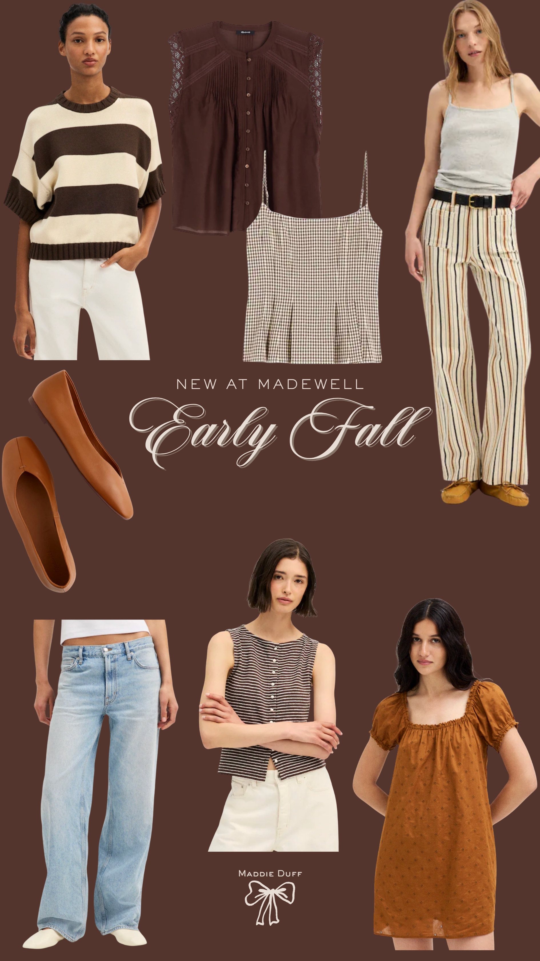 New arrivals for early fall outfits from Madewell

Madewell outfits, mom outfits, casual outfits for fall, early fall outfit ideas, fall transition outfits, new fall  

 #LTKootd #LTKmomlife