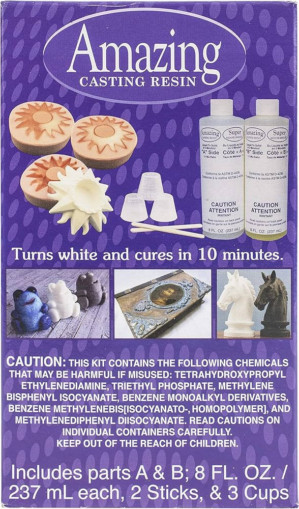 Alumilite Amazing Casting Resin, 16-Ounce(8 Ounce each) | Amazon (US)