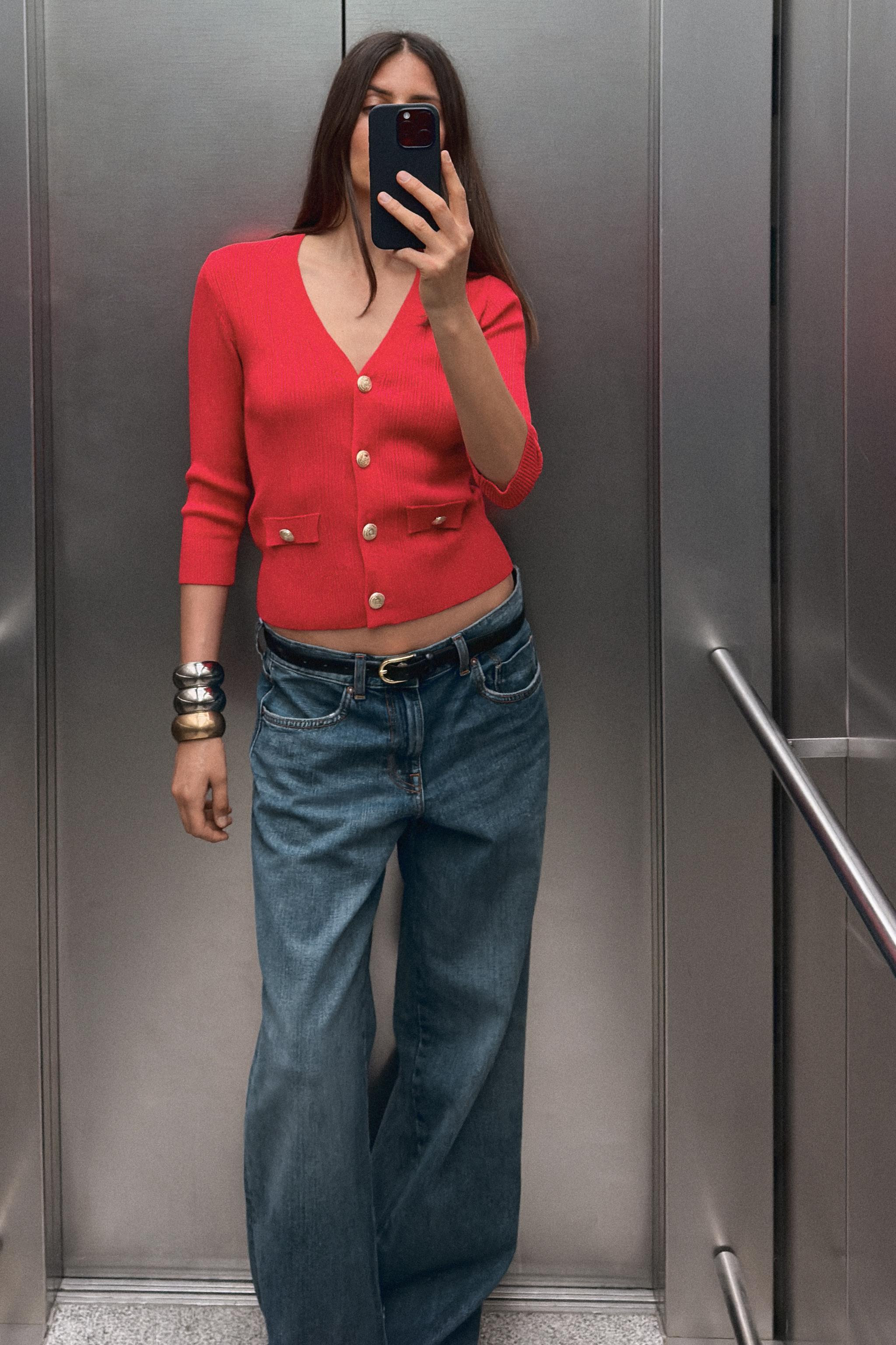 RIBBED KNIT CARDIGAN | Zara UK