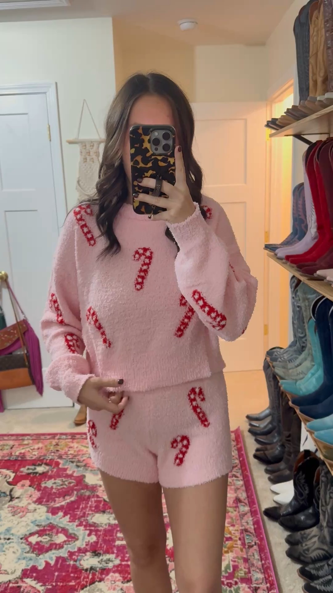 Walmart pajama set on a large Christmas pjs holiday set look for less under $20

#LTKFindsUnder50 #LTKStyleTip #LTKHoliday