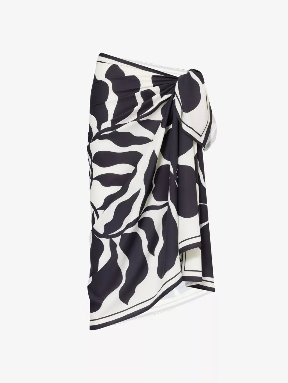 Bora graphic-print stretch-woven sarong | Selfridges
