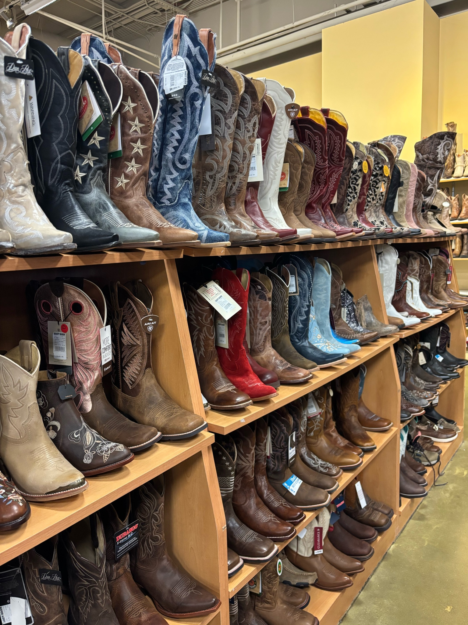 Sevierville boot barn was poppin!! 

#LTKMostLoved #LTKStyleTip #LTKShoeCrush