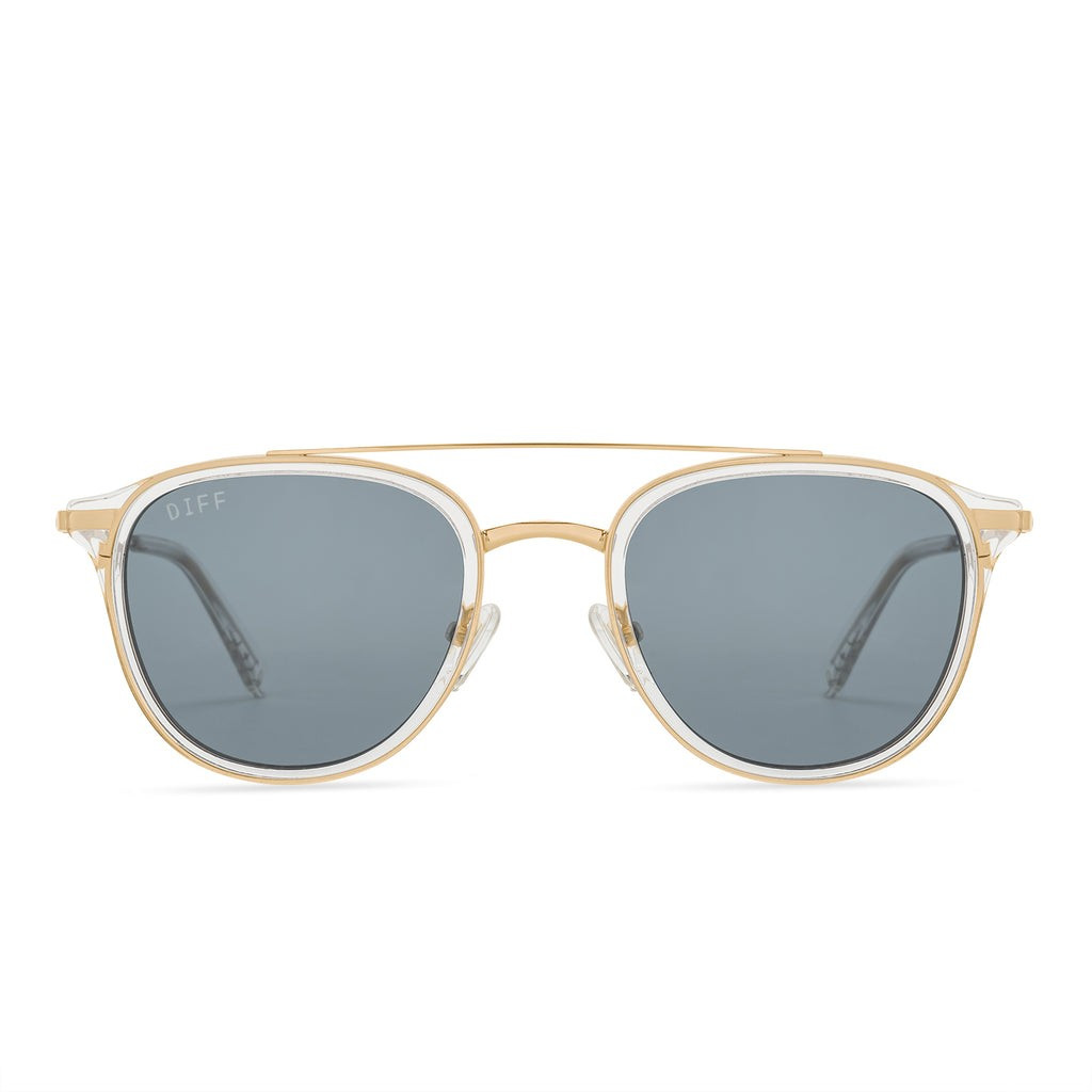 CAMDEN - GOLD + AVIARY FLASH + POLARIZED SUNGLASSES | DIFF Eyewear