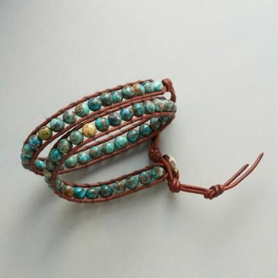 endless turquoise wrap bracelet | Sundance Catalog