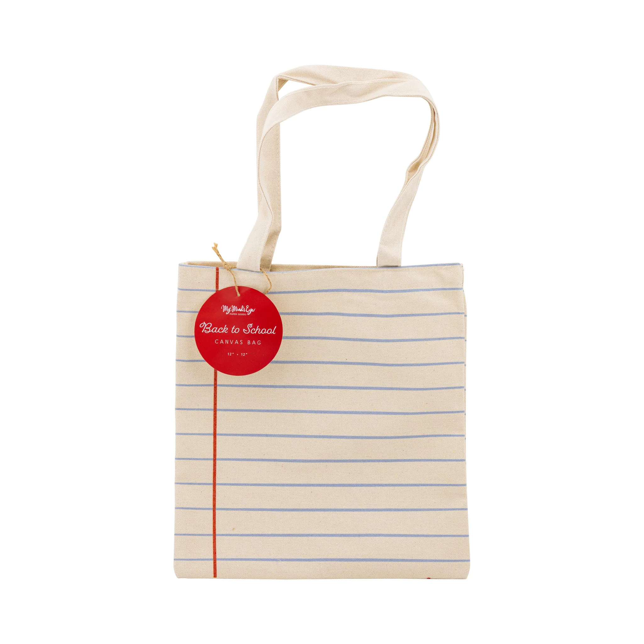 Back to School Canvas Bag | My Mind's Eye