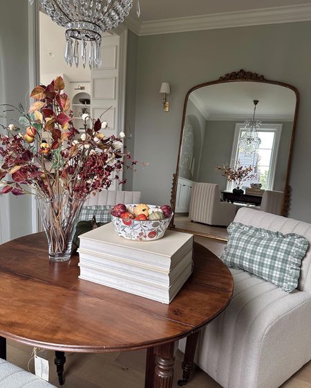 Dining space with a touch of fall decor 

#LTKhome #LTKSeasonal