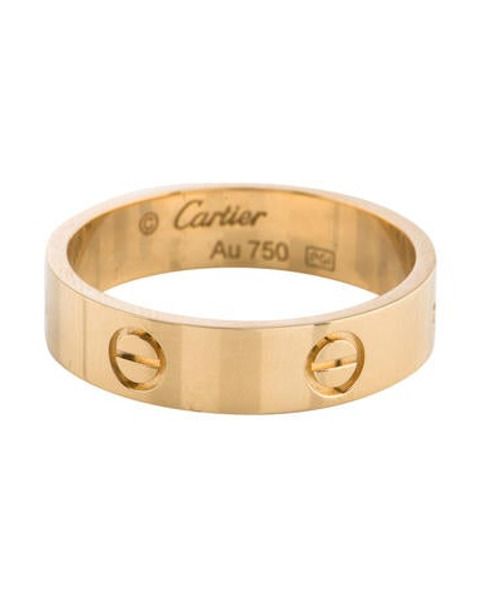 Cartier Love Ring Yellow | The RealReal