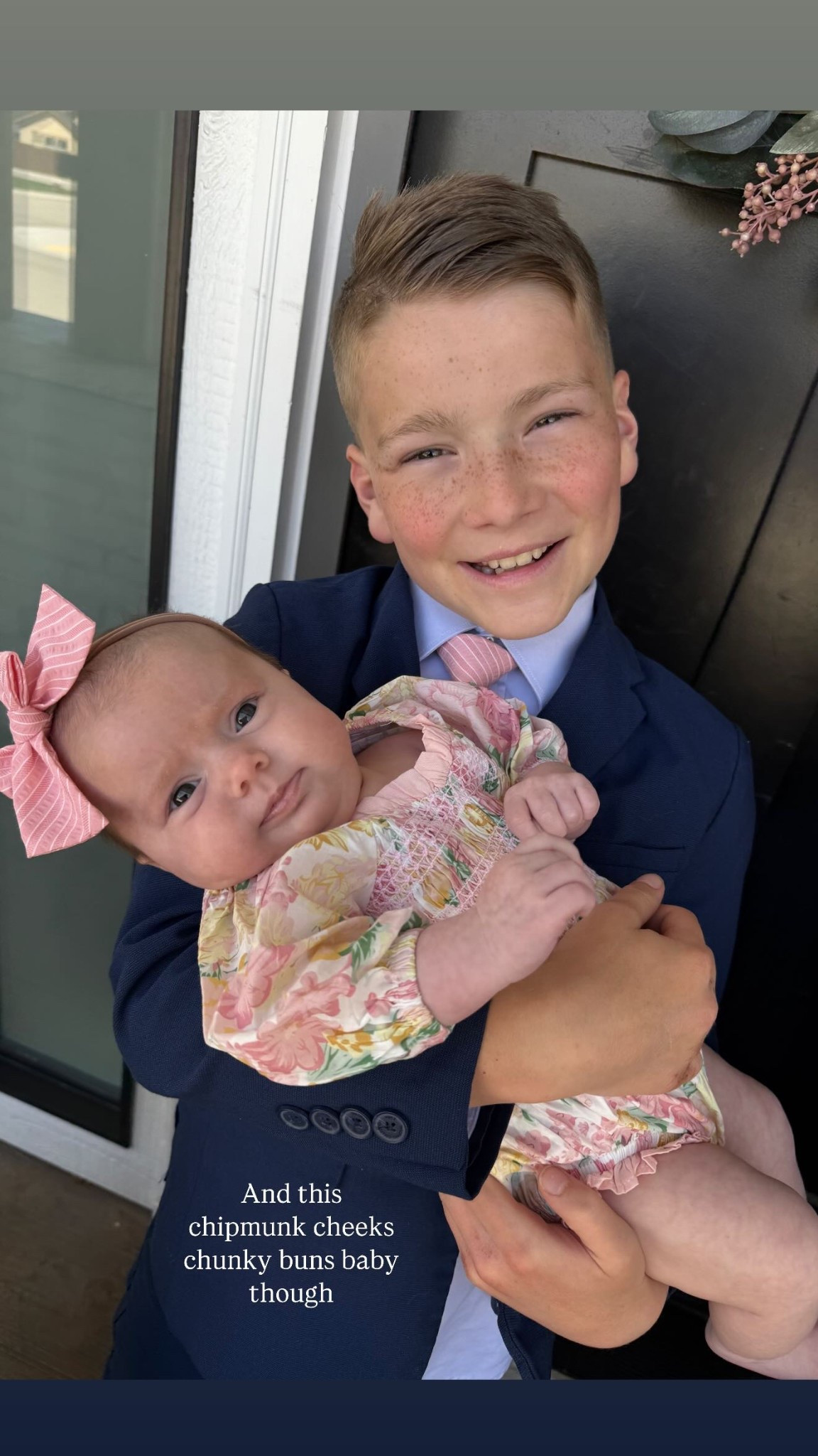 Cutie sibling duo!! Sharing their matching bow/tie!!  @boonties  @ivycityco

#LTKBaby #LTKKids #LTKFamily