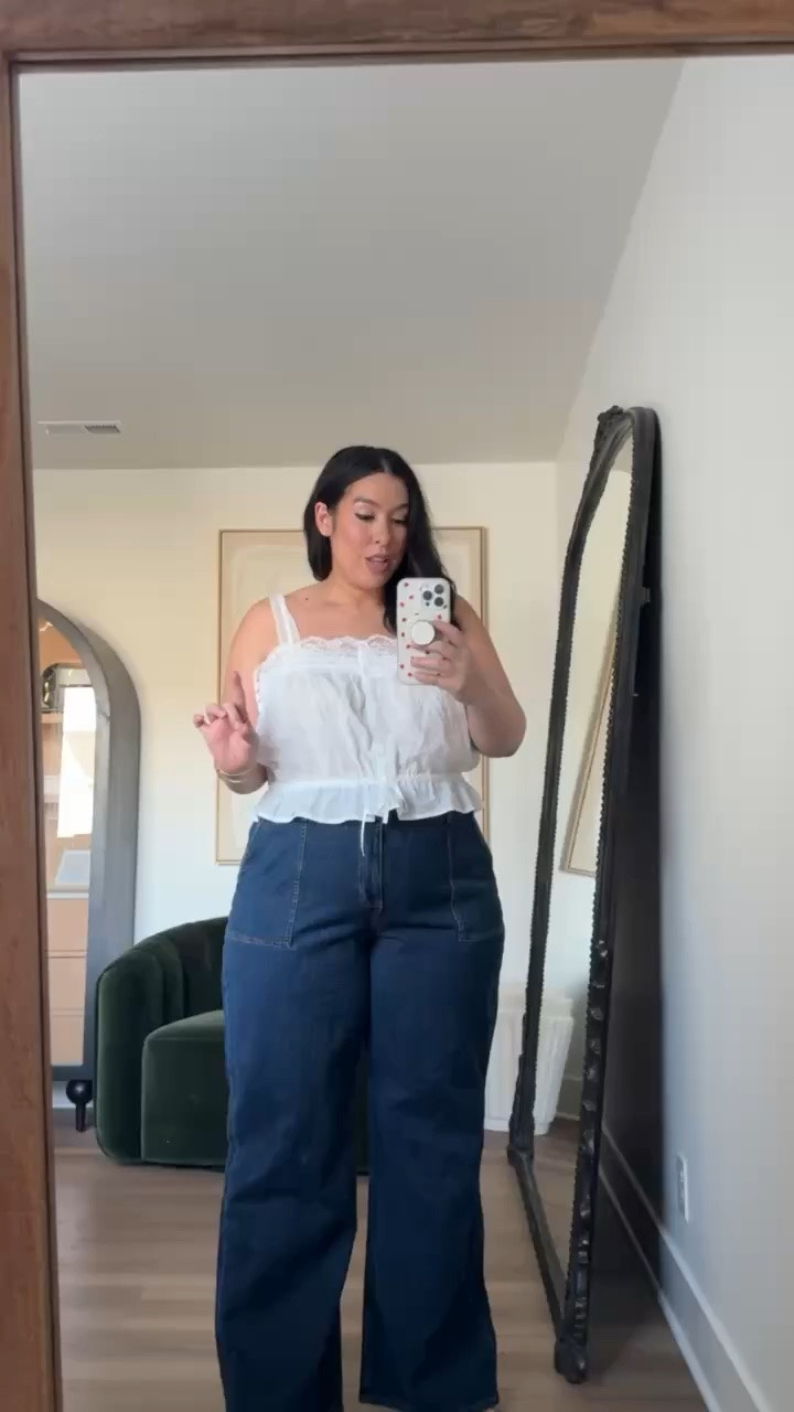 For spring you just need a good pair of dark denim! 🖤 
-
-
 Abercrombie midsize, Midsize spring, Midsize spring haul, Dress, Spring Break Finds, Curvy, summer outfits, lace top, midsize summer fashion

#LTKootd #LTKMidsize