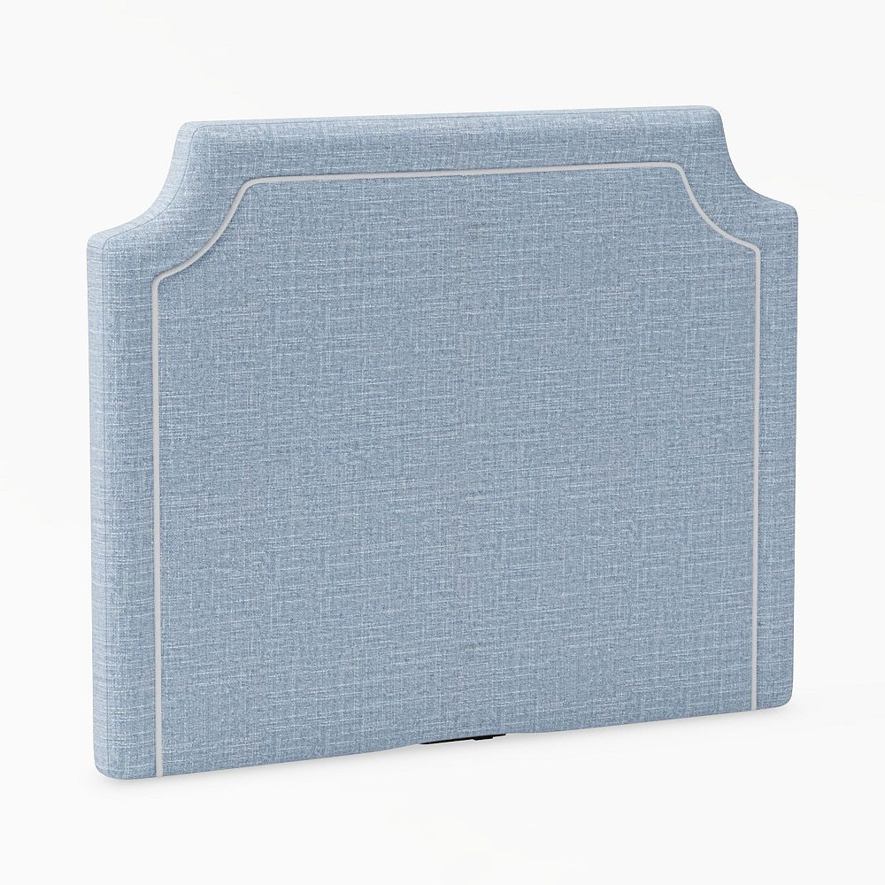 Smart Auburn Piped No Nails Dorm Headboard | Pottery Barn Teen