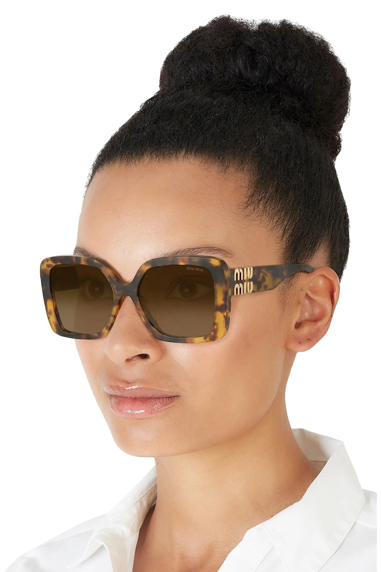 56mm Gradient Irregular Sunglasses (Women) | Nordstrom | Nordstrom
