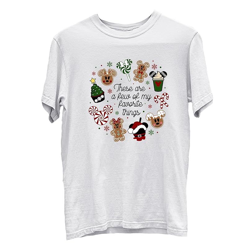 These Are a Few of my Favorite Things shirt, Disney Christmas Shirt, Disney Christmas kids Shirt,... | Amazon (US)