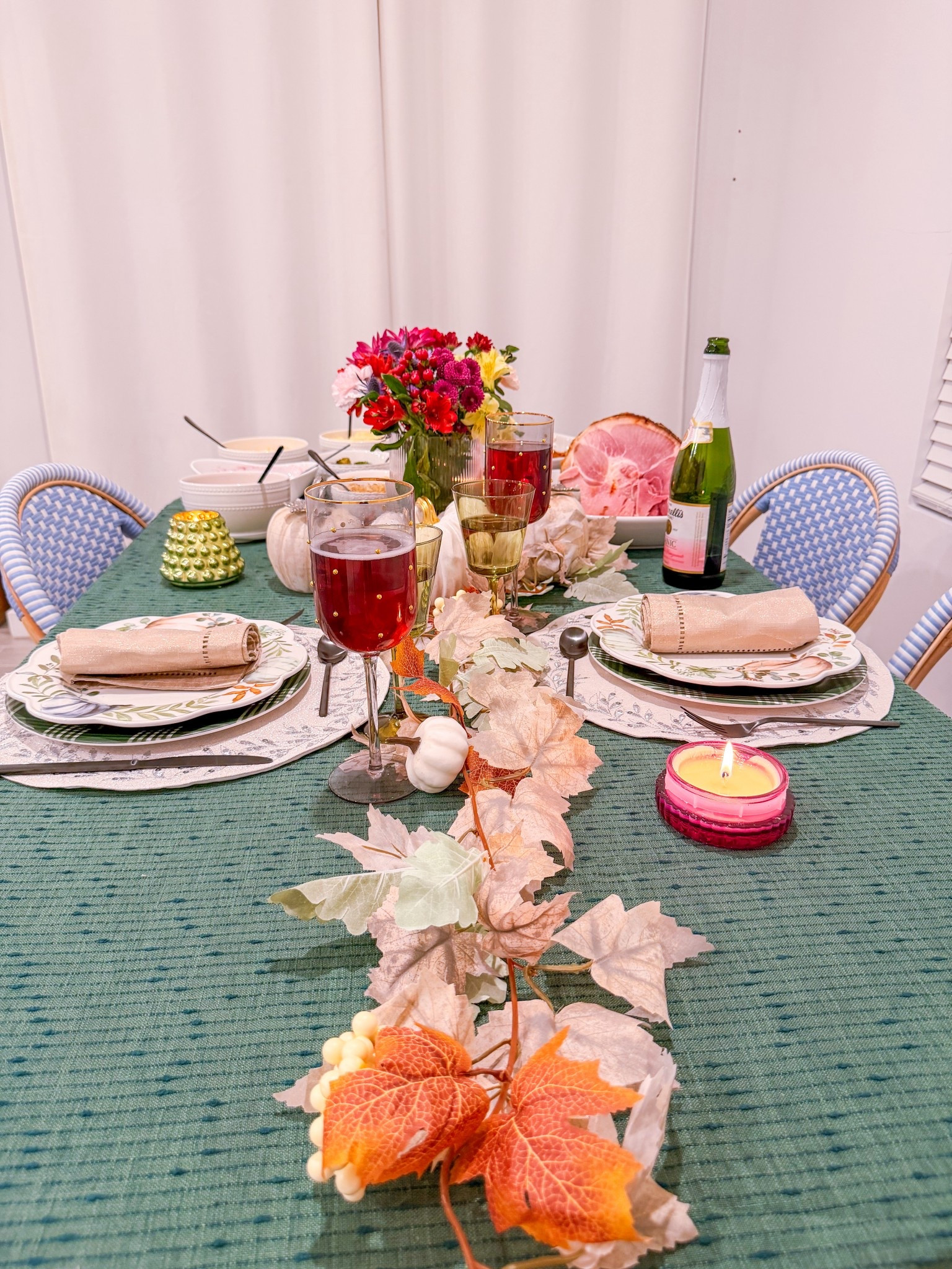 Plates full, hearts full… 🍁 Thanksgiving at our home this year. A warm autumn tablescape made to celebrate the beauty of the season and all the memories that start right here at the table 🤍🤎

#LTKSeasonal #LTKCyberWeek #LTKHoliday