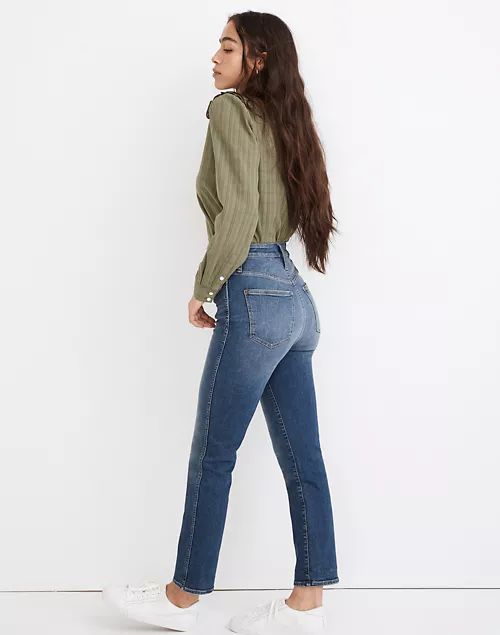 Curvy Stovepipe Jeans in Dearham Wash | Madewell
