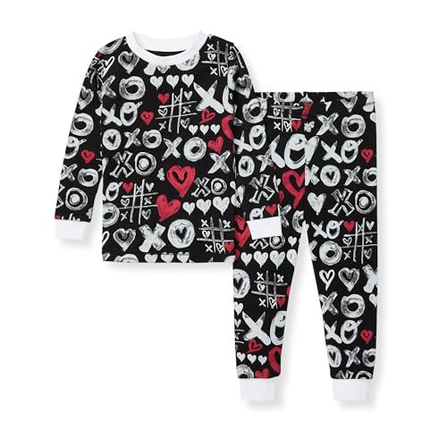 Burt's Bees Baby Baby Boys Pajamas, 2-Piece Long Sleeve Tee and Long Pant Cotton PJ Set, Sizes for 12 Months to 12 Years | Amazon (US)