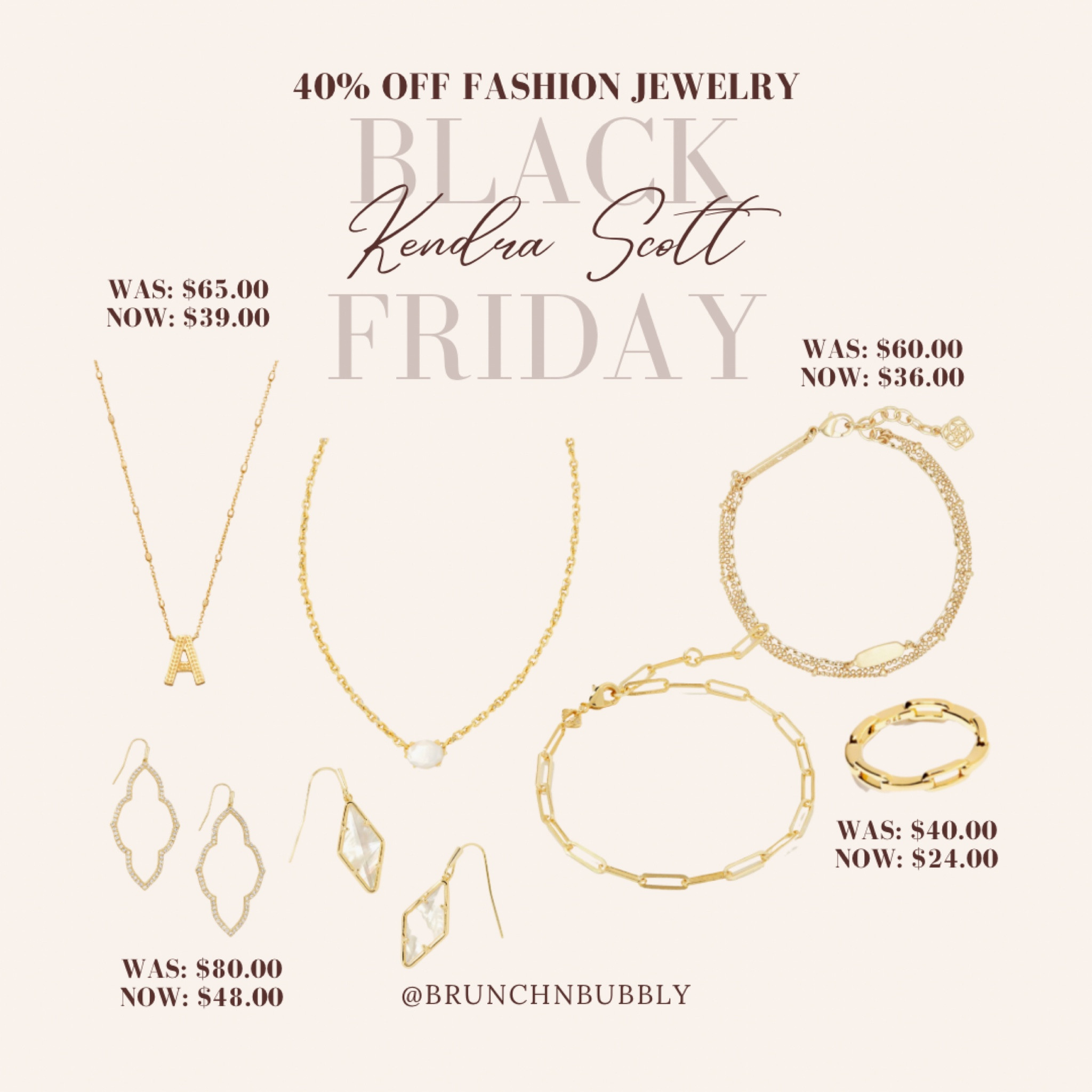 Black Friday - 40% off fashion jewelry at Kendra Scott

#LTKCyberWeek #LTKbeauty #LTKsalealert