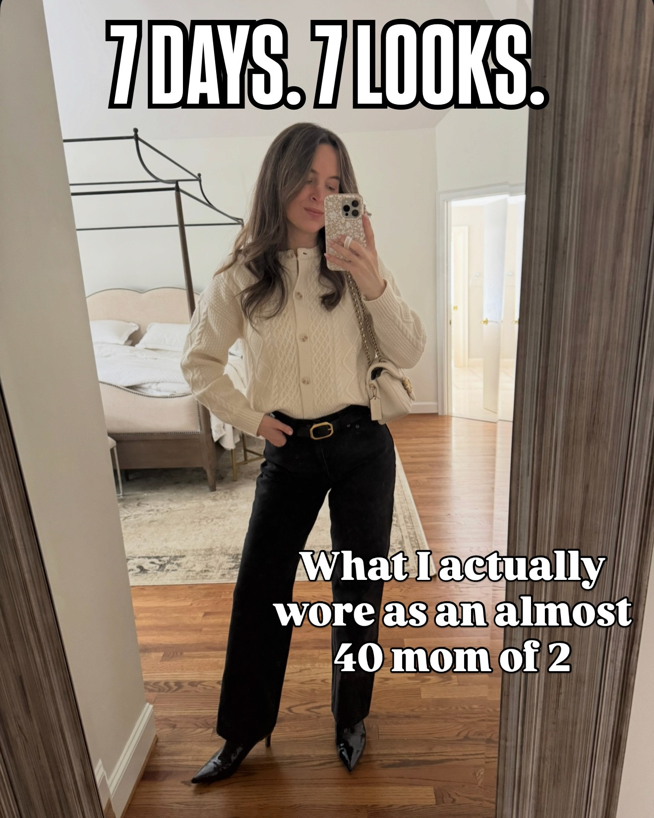 7 Days. 7 Looks. Everything I actually wear as an almost 40 mom of 2. 