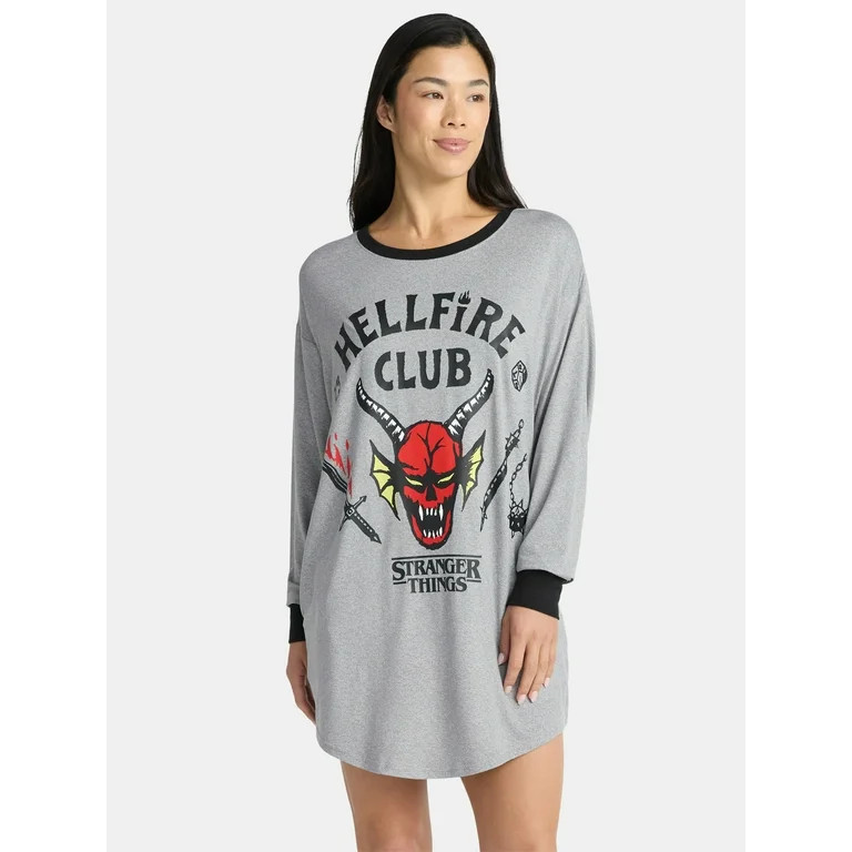 Netflix Stranger Things Women's Sleepshirt, Sizes XS-3X | Walmart (US)