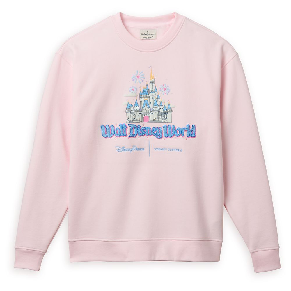 Walt Disney World Cinderella Castle Pullover Sweatshirt for Women by Stoney Clover Lane – Pink | Disney Store