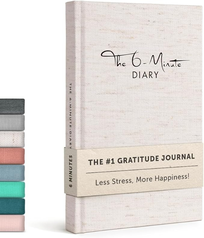UrBestSelf 6-Minute Diary – 3-Million-User Gratitude Journal for Women with Prompts – Guided ... | Amazon (US)