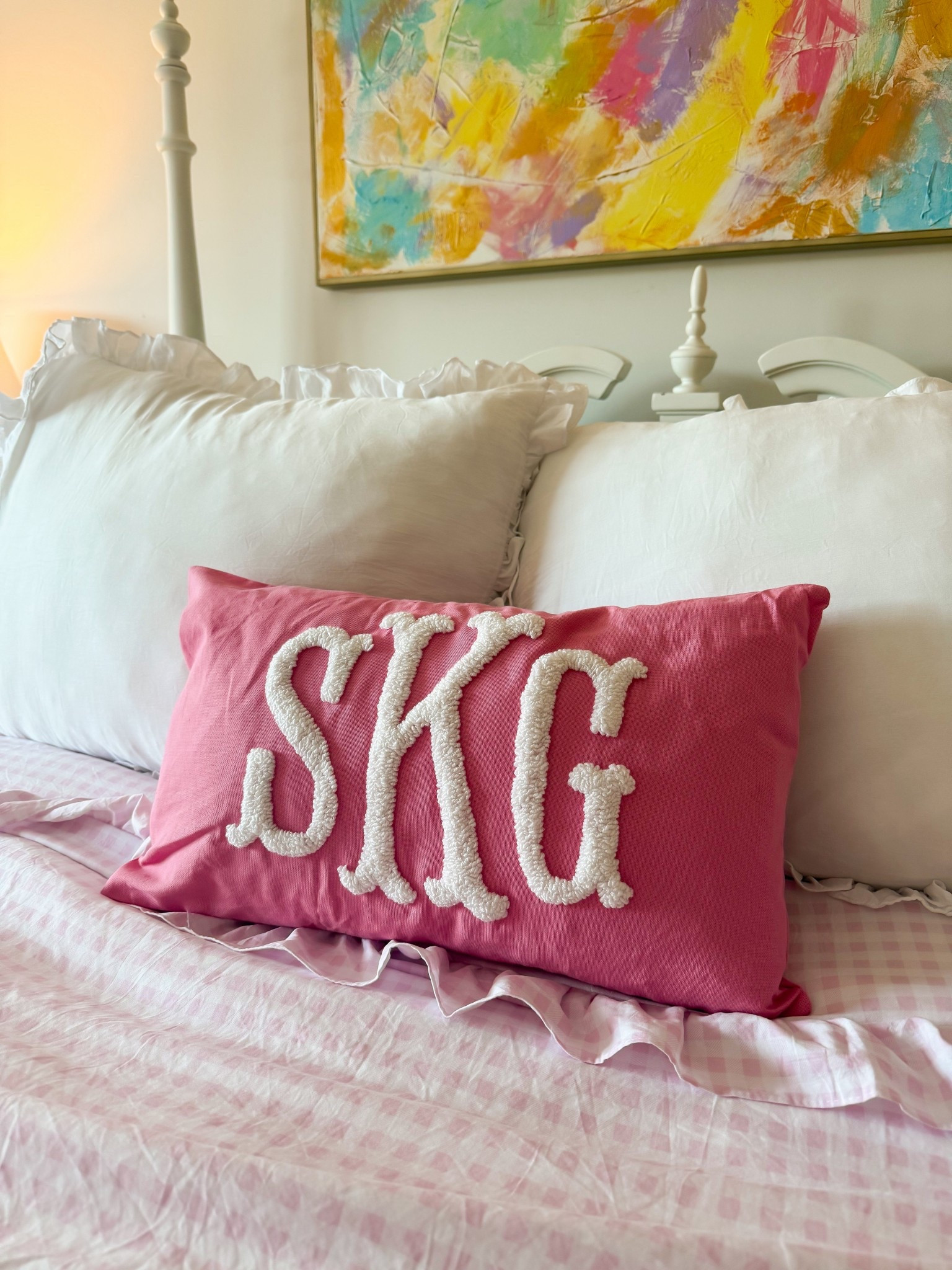 Cutest monogram pillow and comforter from Amazon! #girlsroom #tweenroom #amazon 

#LTKGiftGuide #LTKHome #LTKdayinmylife