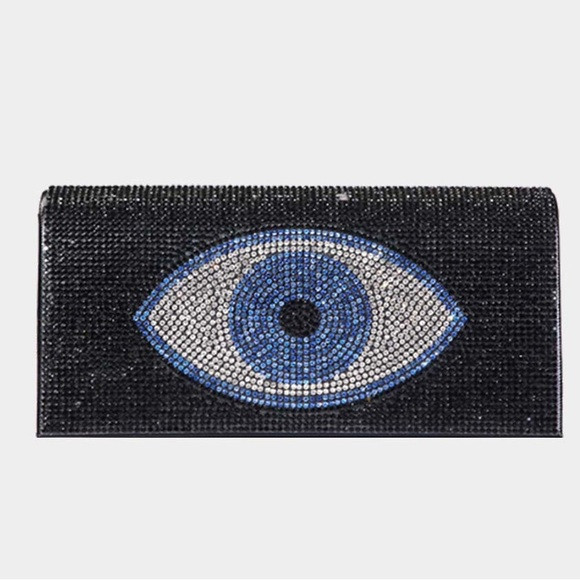 Bling Evil Eye Embellished Evening Bag | Poshmark