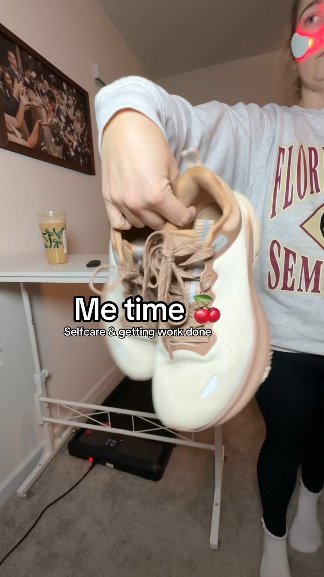 Me time 🍒 I’m obsessed with my walking pad! I use it everyday!

#LTKselfcare #LTKmomlife #LTKfitnessgoals