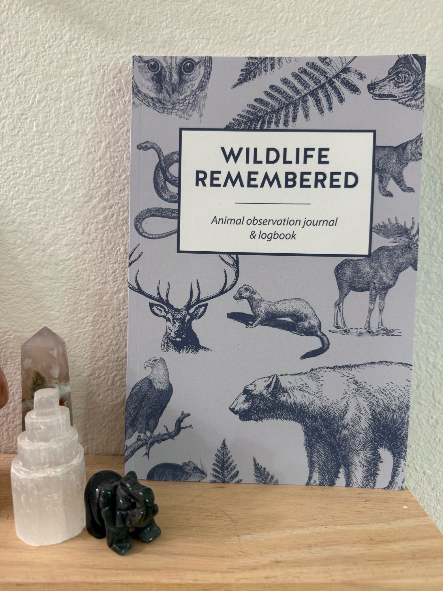 Wildlife Remembered Field Guide Journal book