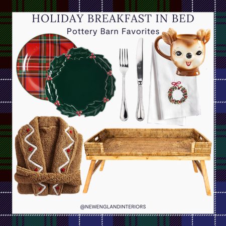 New England Interiors • Holiday Breakfast In Bed • Pottery Barn Favorites • Robe, Utensils, Mug, Linens, Robe, Dishware. 🥞🦌🎄

TO SHOP: Click the link in bio or copy and paste this link in your web browser 

#LTKhome #LTKGiftGuide #LTKHoliday