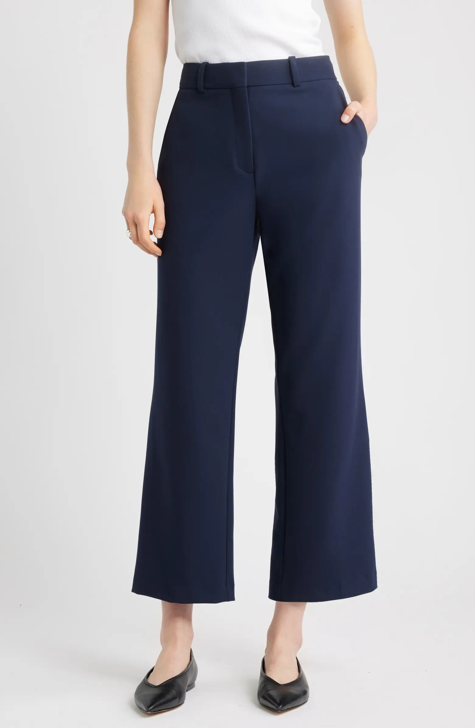 Ankle Straight Leg Pants | Nordstrom Rack