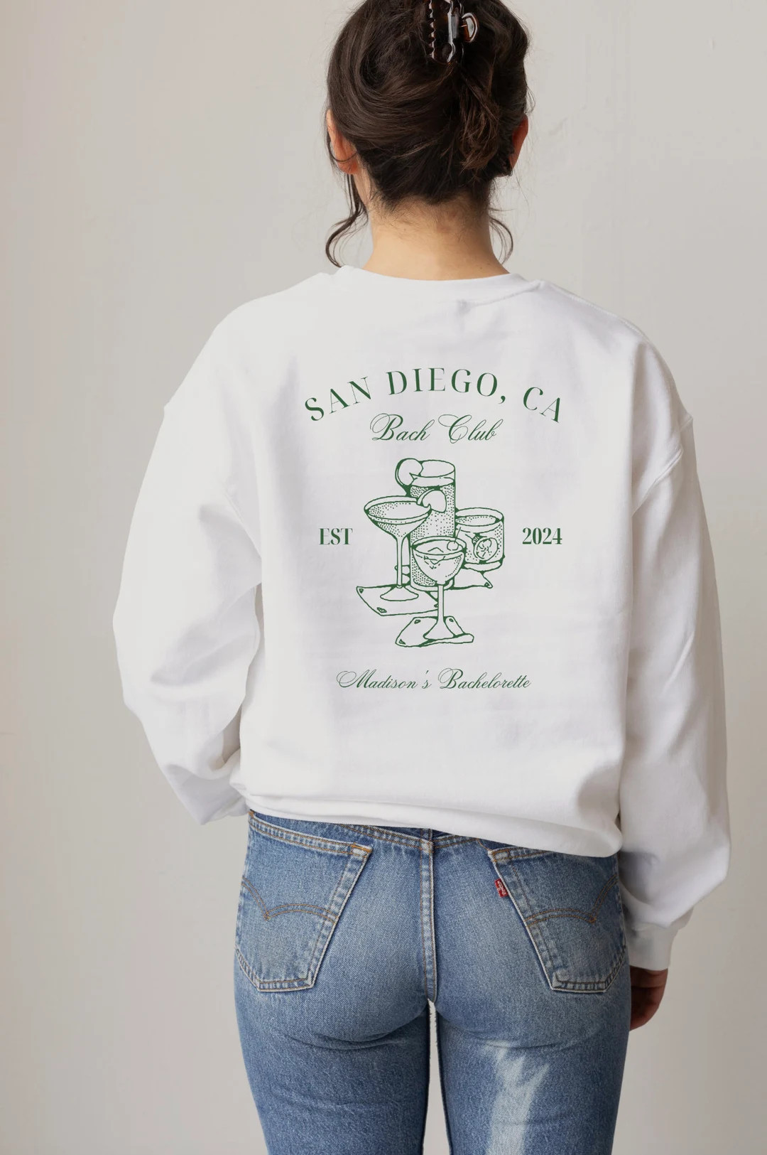 Bachelorette Crew Neck, Club Bachelorette Sweaters, Club Bachelorette Merch, Custom Bachelorette ... | Etsy (US)