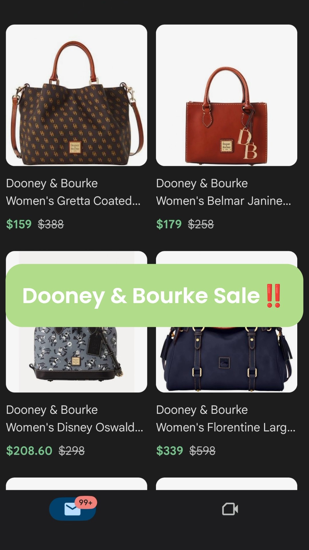 Dooney & Bourke has purses on sale up to 75%off!! 

#LTKselfcare #LTKSaleAlert #LTKdayinmylife
