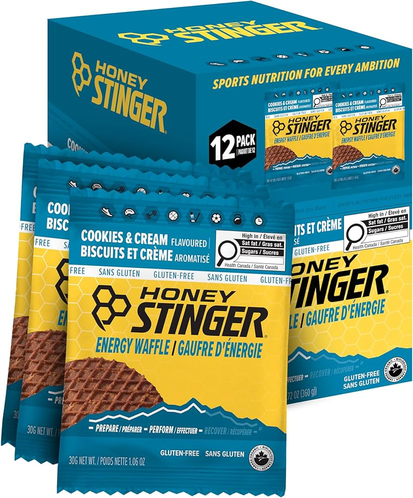 Honey Stinger Organic Gluten-Free Cookies & Cream Waffle | Energy Stroopwafel for Exercise, Endur... | Amazon (CA)