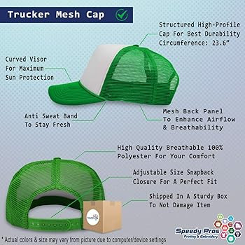 Trucker Hat I Love Drinking Shamrock St Patrick's Patty Irish Polyester 1 Size | Amazon (US)
