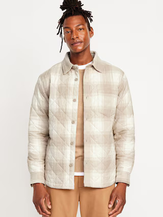 Quilted Button-Down Shacket | Old Navy (US)