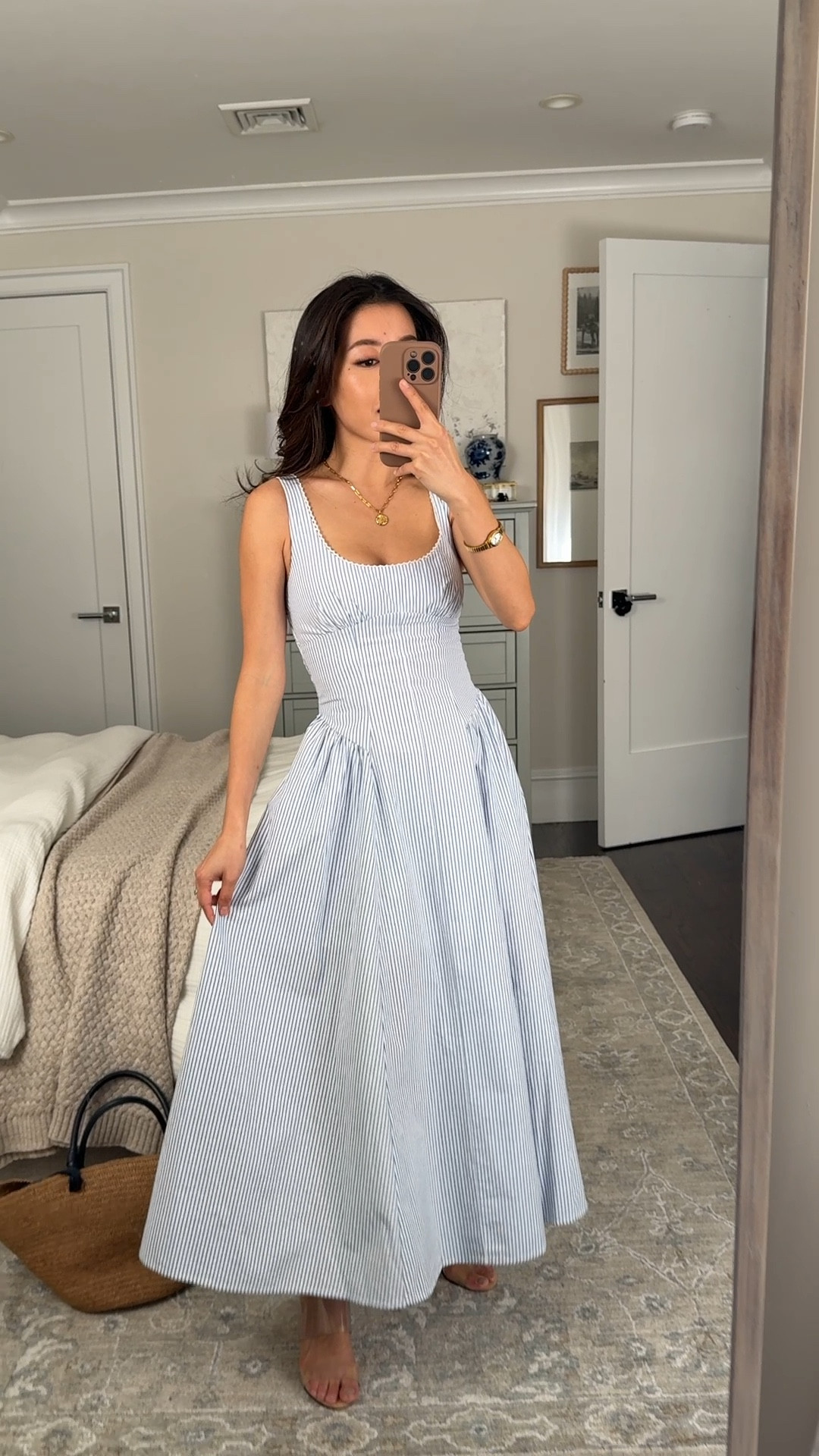 Code AFJEAN for 20% off $125+ this weekend ending 2/16

• gorgeous Bra-Free Midi Dress size XXS petite in several colors flattering 100% cotton, shapely bodice, adjustable straps, stretch panels on both sides, and pockets. has light removable padding and the cut suits smaller chests

• Schutz Sandals 5.5 comfy and versatile

• sezane tote

Spring vacation style, family photos cotton dress, petite friendly maxi dress

#LTKPetite #LTKootd #LTKSaleAlert