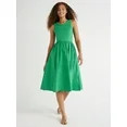 Free Assembly Women’s Mixy Tank Dress, Sizes XS-XXL | Walmart (US)