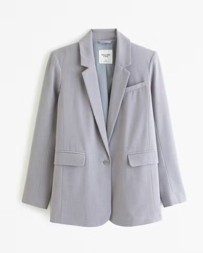 Lightweight Suiting Blazer | Abercrombie & Fitch (US)