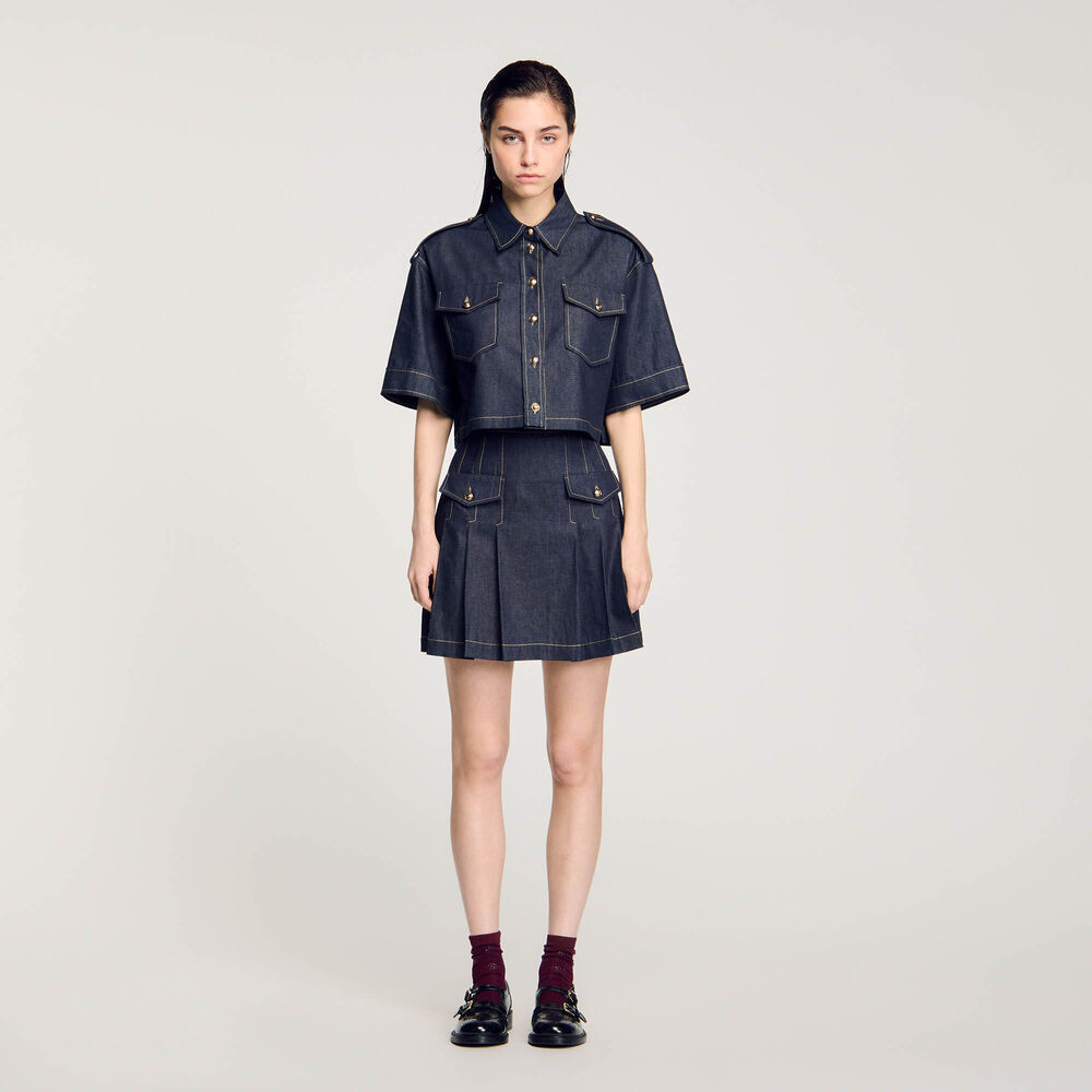 Denim shirt | Sandro US | Sandro-Paris US