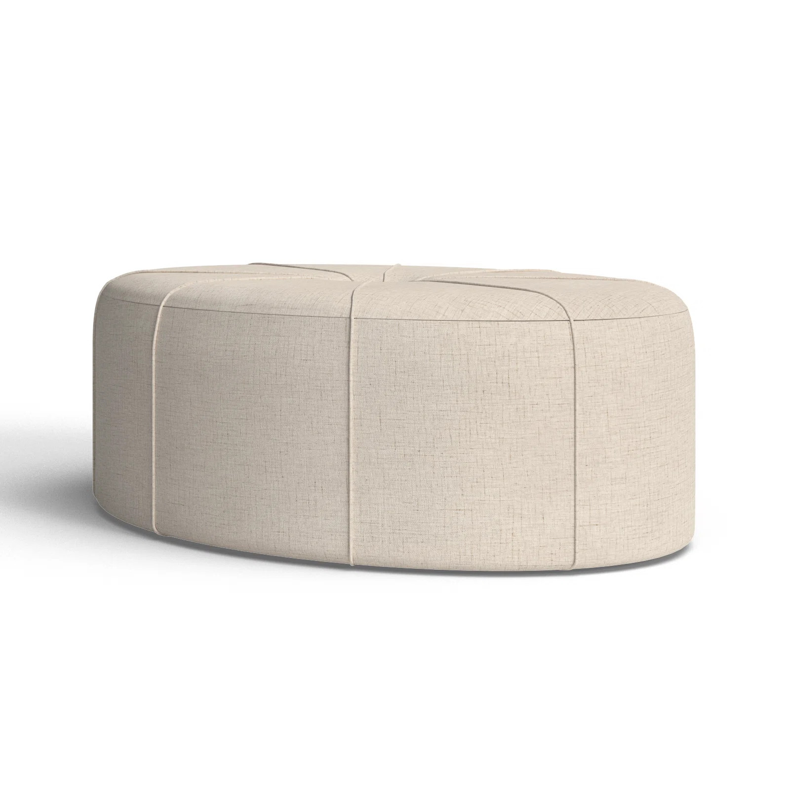 Christopher Tufted Oval Cocktail Ottoman | Wayfair North America