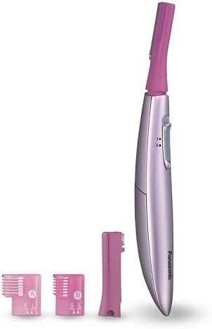 Panasonic Women’s Facial Hair Remover and Eyebrow Trimmer with Pivoting Head, Includes 2 Gentle... | Amazon (US)