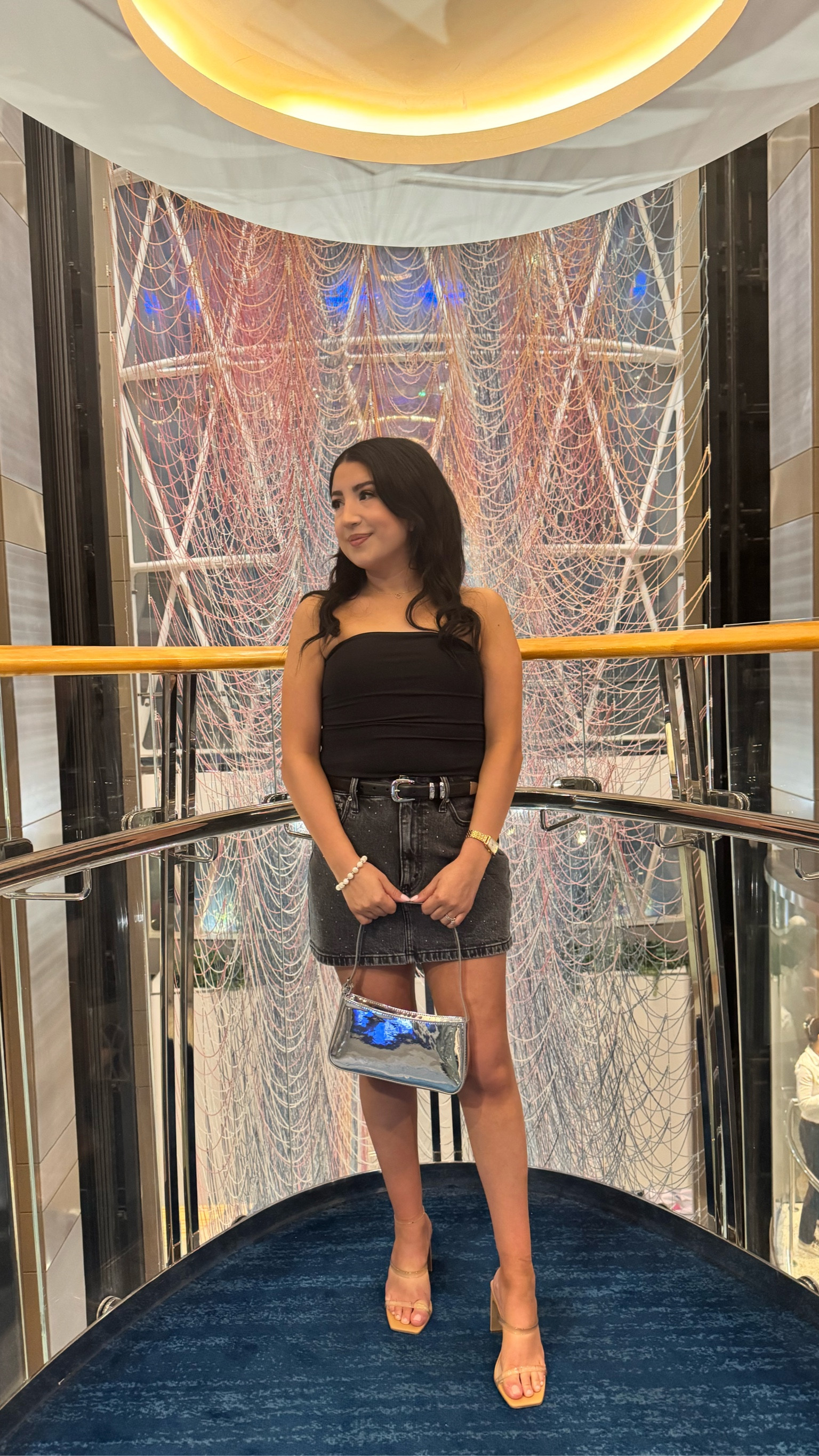 Day 1 vacation dinner outfit 
Skirt, top and shoes true to size 

#LTKspring #LTKcanada #LTKtravel