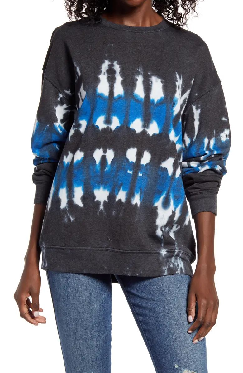 Tie Dye Cotton Blend Sweatshirt | Nordstrom