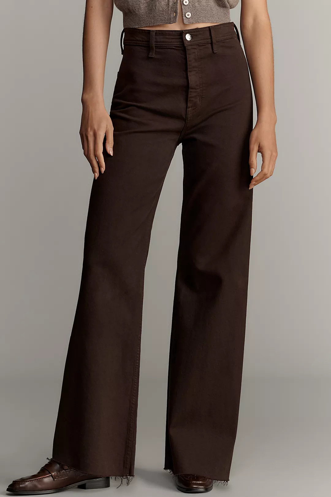 Pistola Penny High-Rise Wide-Leg Jeans | Anthropologie (US)