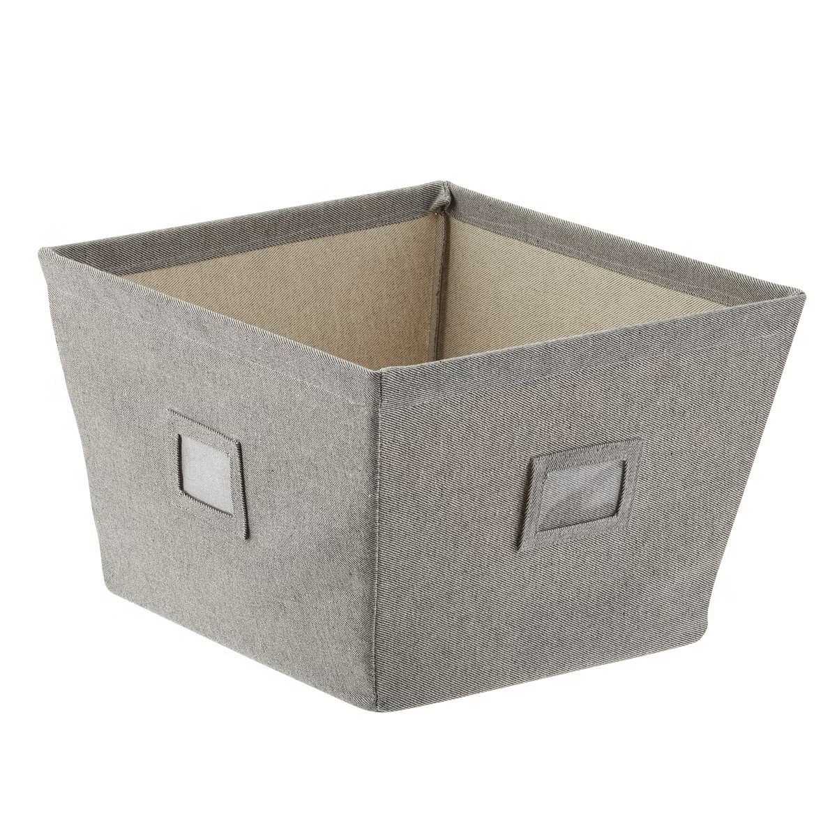 Fabric Open Storage Bin | The Container Store