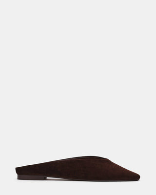 Steve Madden Women's Sherman Slip-On Flats - Brown Suede - Size 7 - Leather | Steve Madden (US)