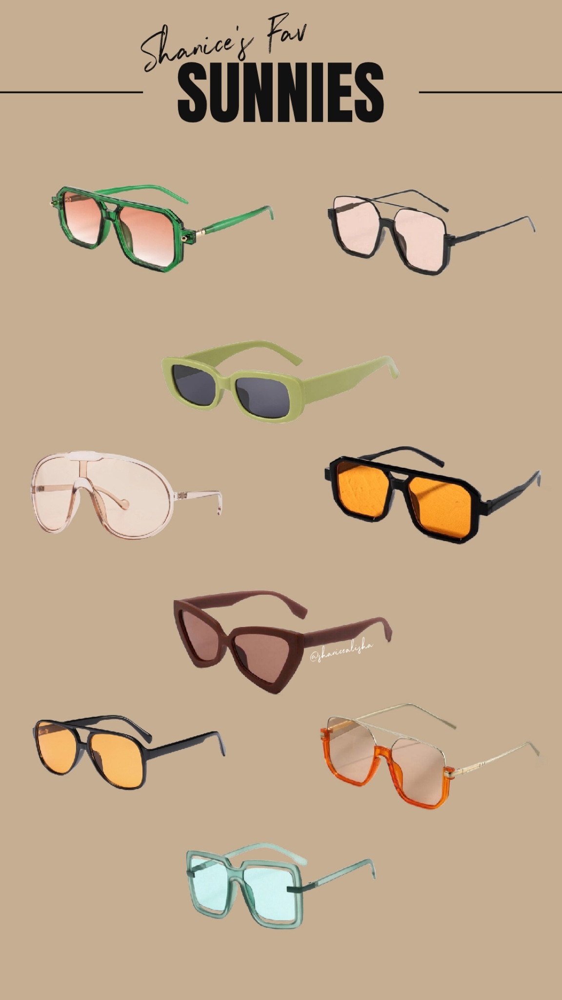 Spring/Summer Sunnies 😎

#LTKSeasonal #LTKfindsunder50 #LTKFestival