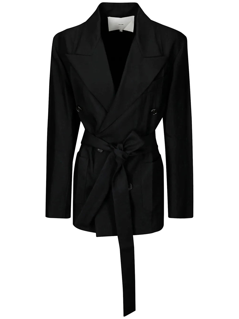 Setchu double-breasted Blazer | Black | FARFETCH UK | Farfetch Global